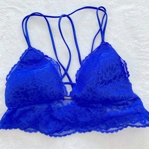 Lace unlined bra